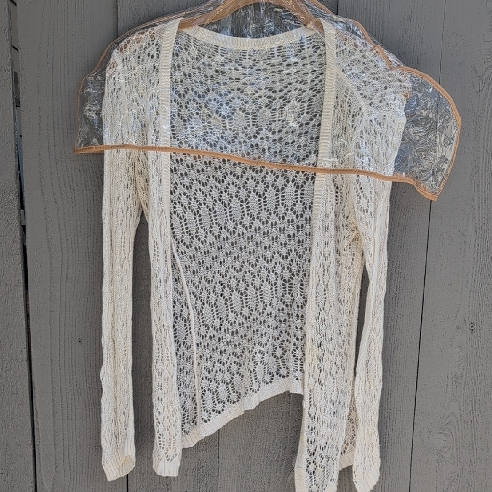 Elegant Cream Knit Sweater
